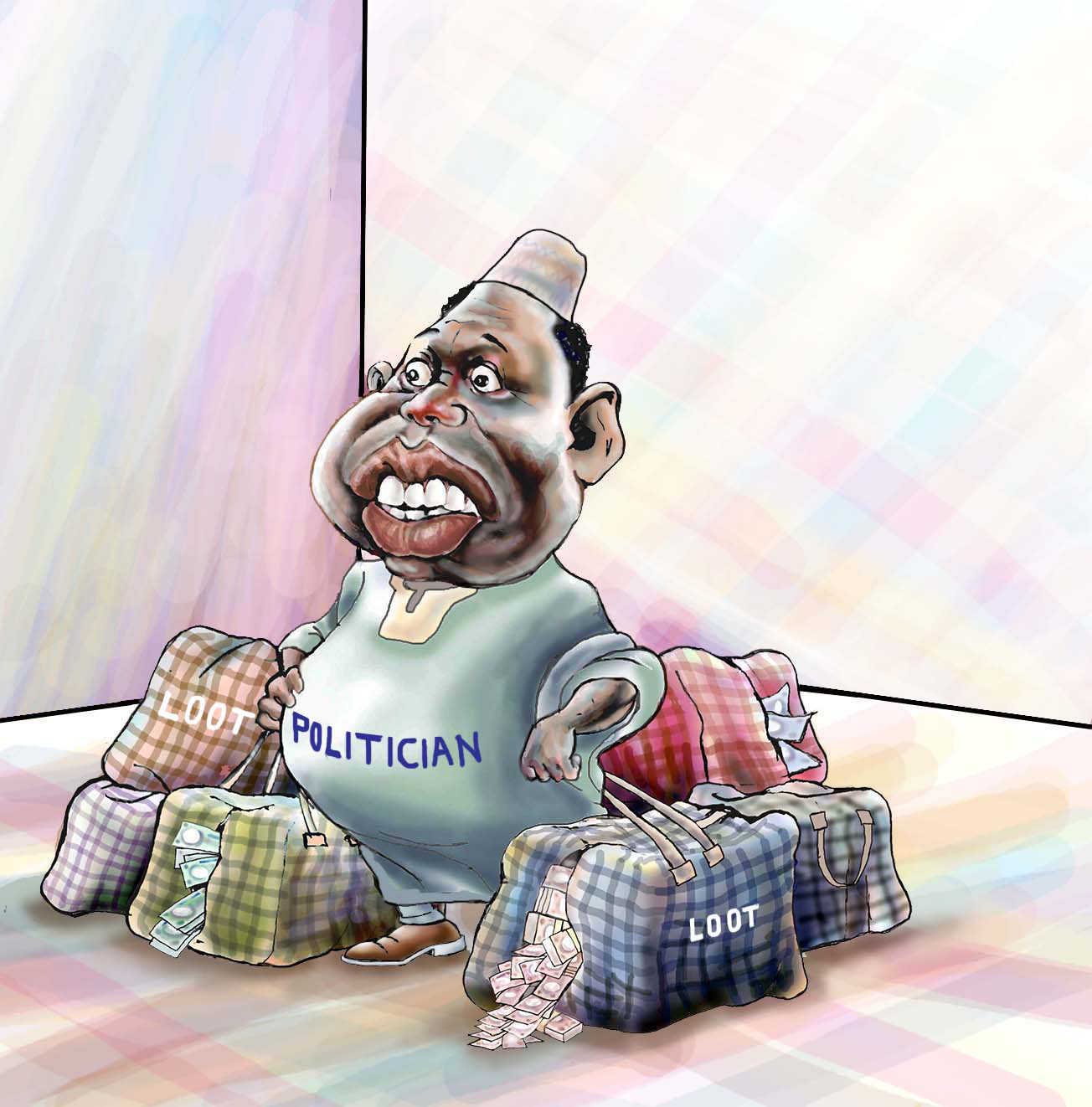 POLITICAL LOOTER