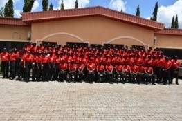 Group photograph of the Cadet DSC Course 8