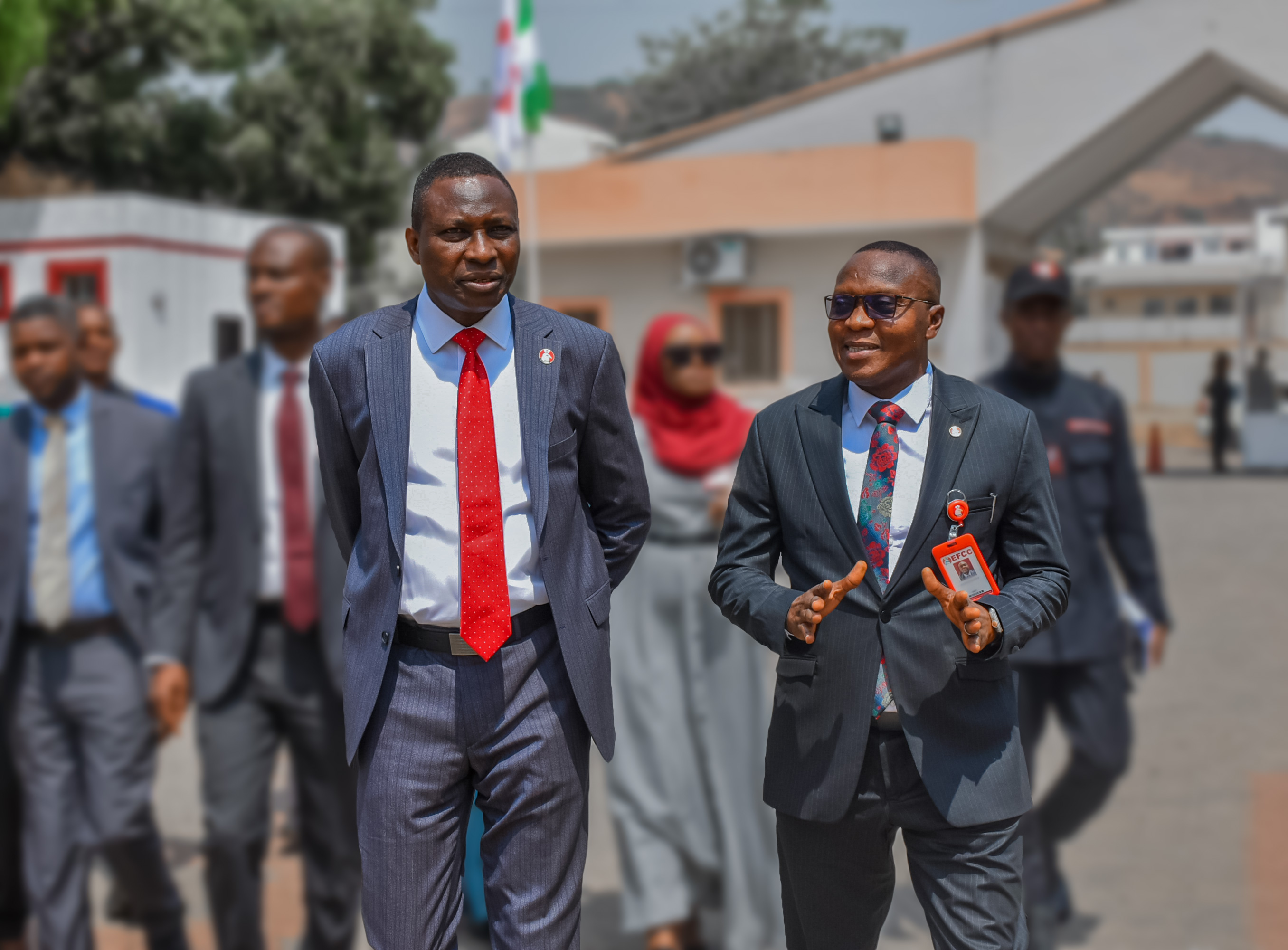 EFCC Chairman visits EFCC Academy